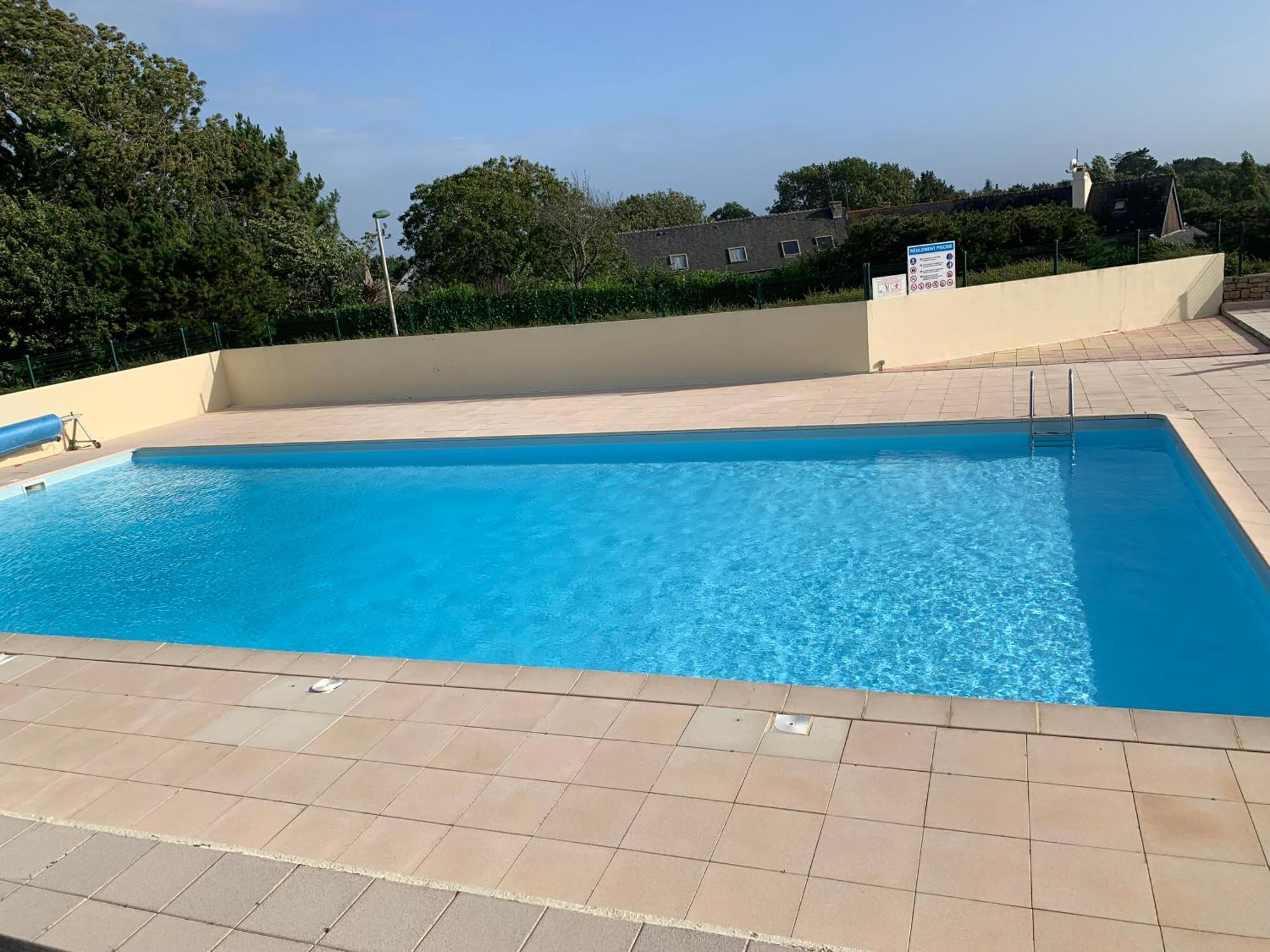 Studio Blue Horizon Vue Mer Guidel-Plage Extérieur photo
